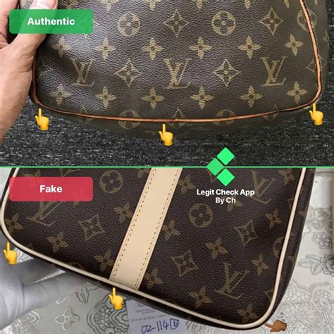 authentic vs fake louis vuitton handbags|louis vuitton bag scam.